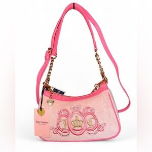 Juicy Couture “Lovers Club Shoulder Bag”, pink